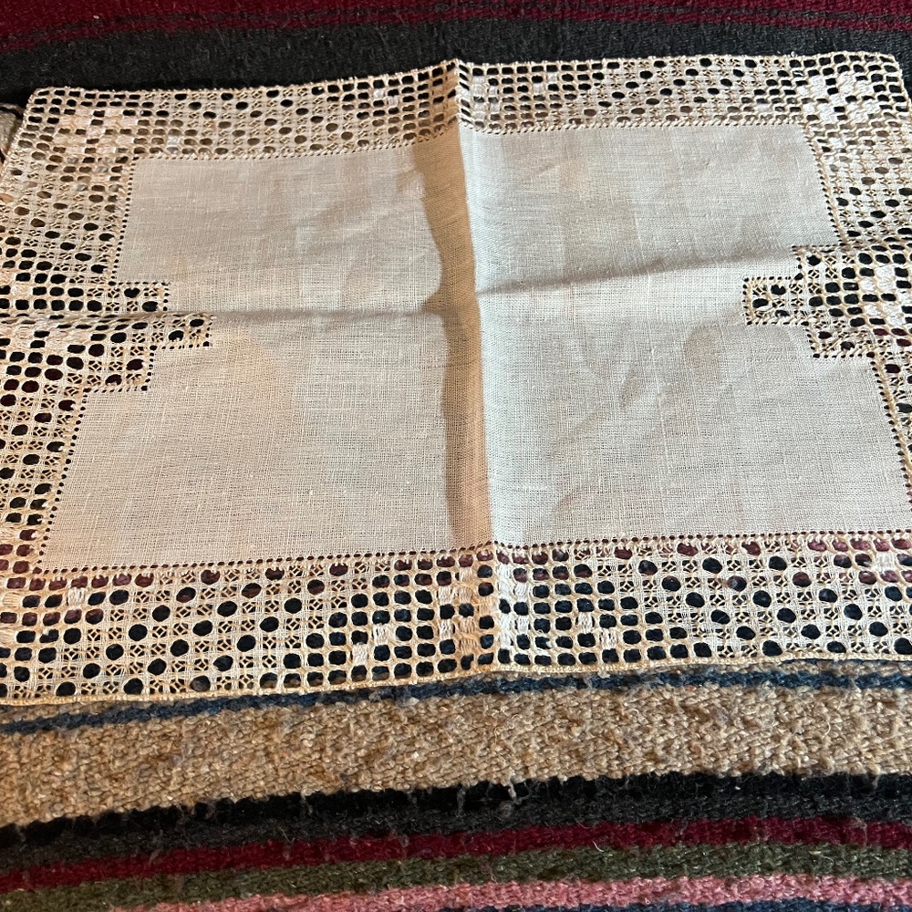 Cream Colored, Linen Placemats